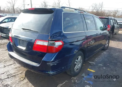 2006 Honda Odyssey Ex-L z USA, uszkodzony, nr VIN 5FNRL38796B004303